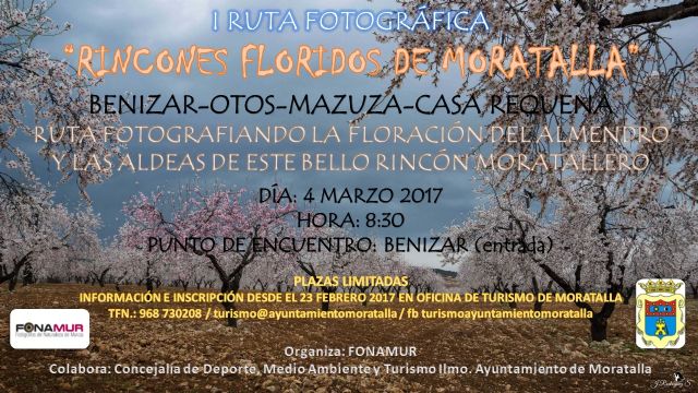 Iª ruta fotográfica. 'Rincones floridos de Moratalla'